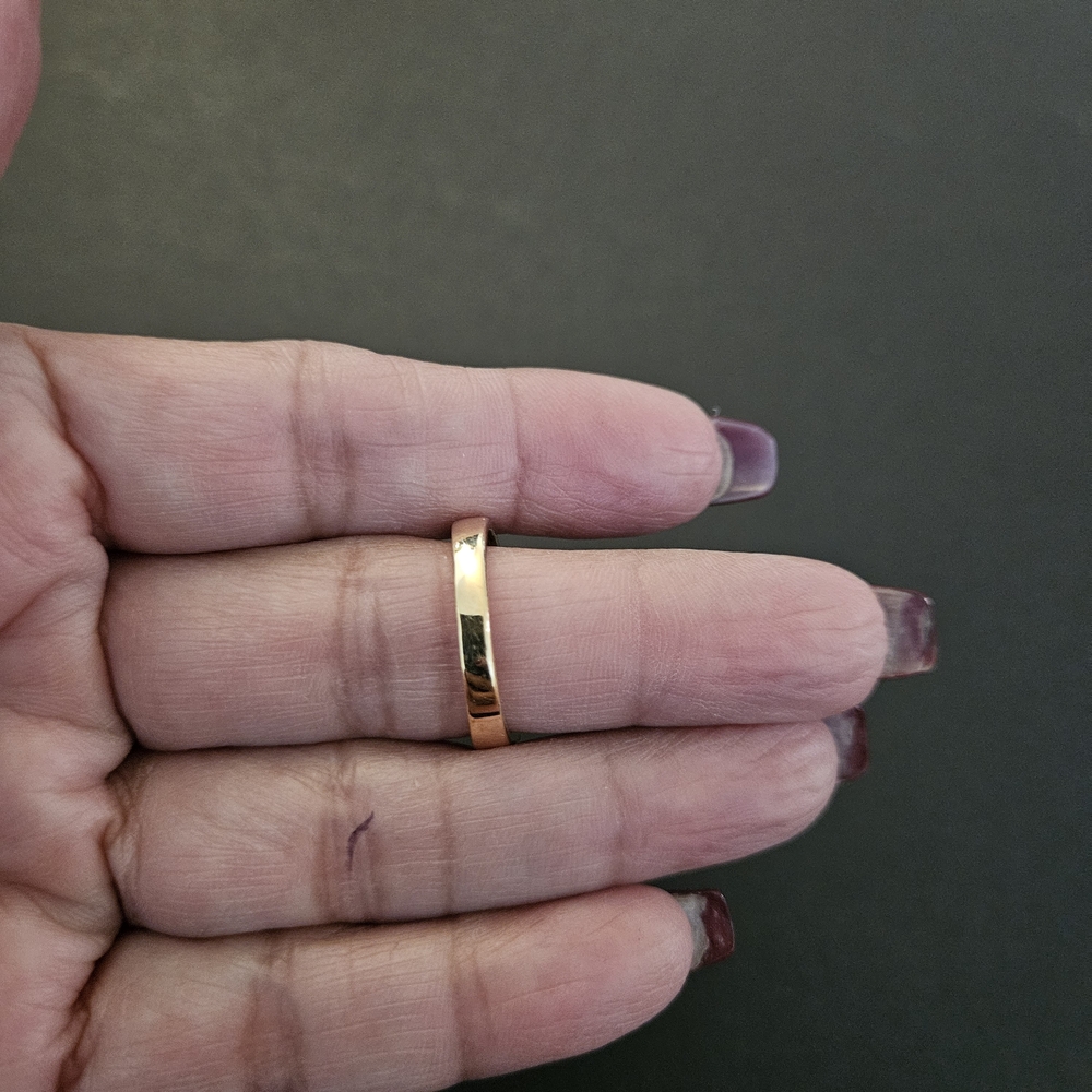 Sterling Silver Ring With Ruby-Red And Clear Ston… - image 3